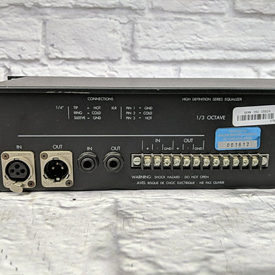 ART HD-31 1/3 Octave High Definition Graphic EQ