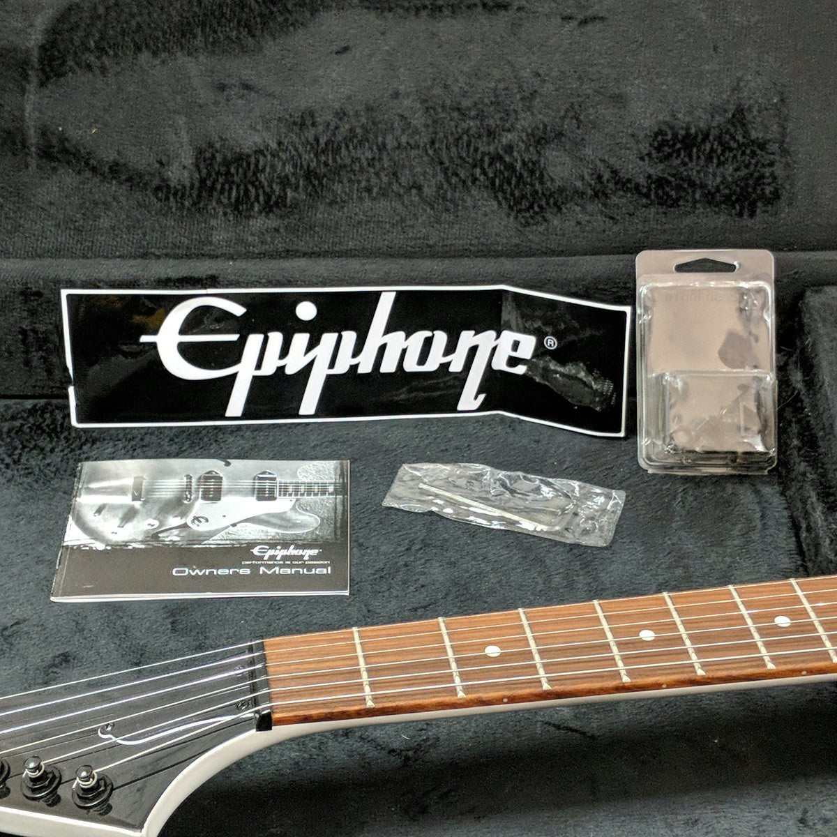 Epiphone 1984 Explorer EMG with Case 2019 Model