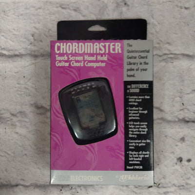 Planet Waves Chordmaster Hand-held, Touch Screen Guitar Chord Computer