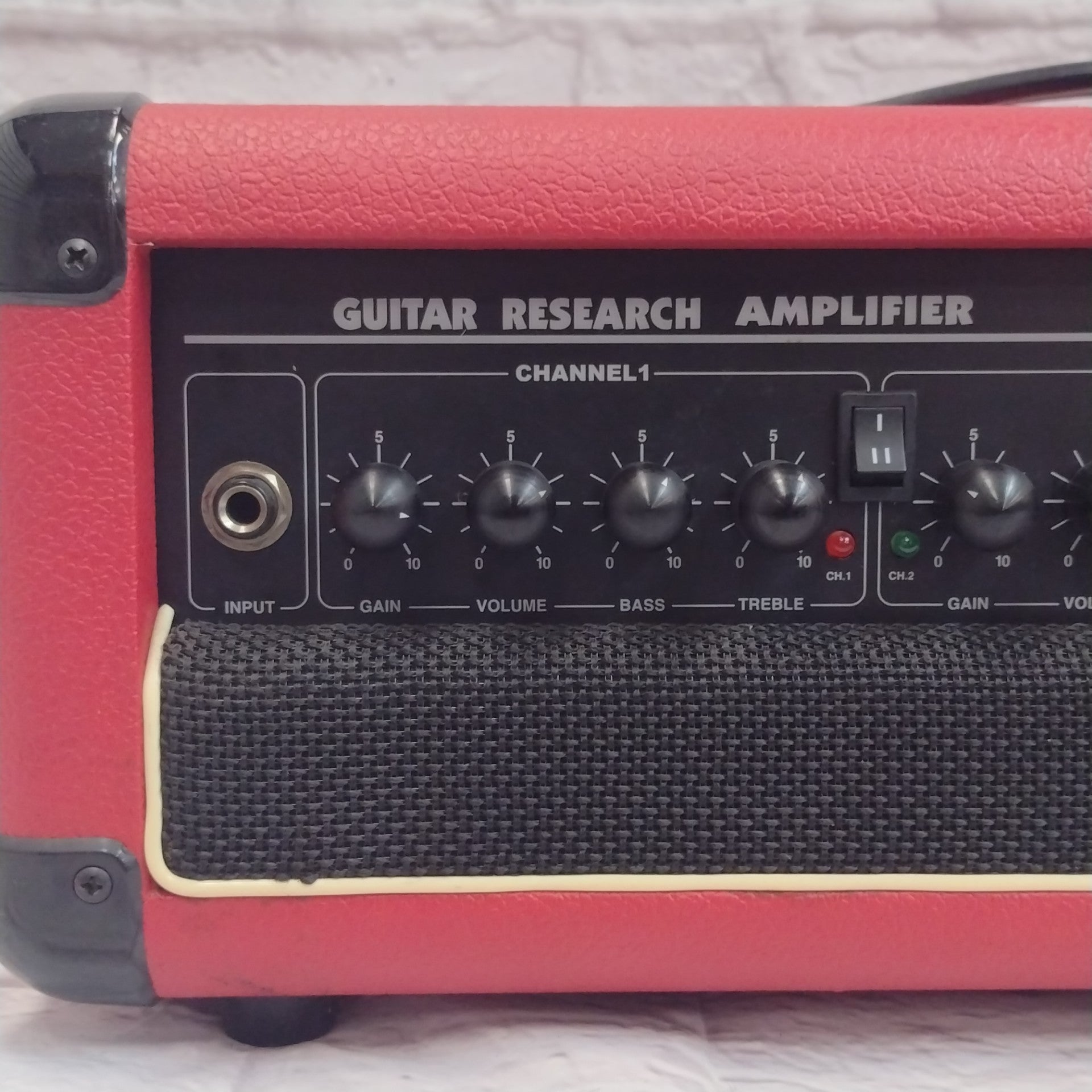 Guitar Research T64RS Guitar Amp Head Red