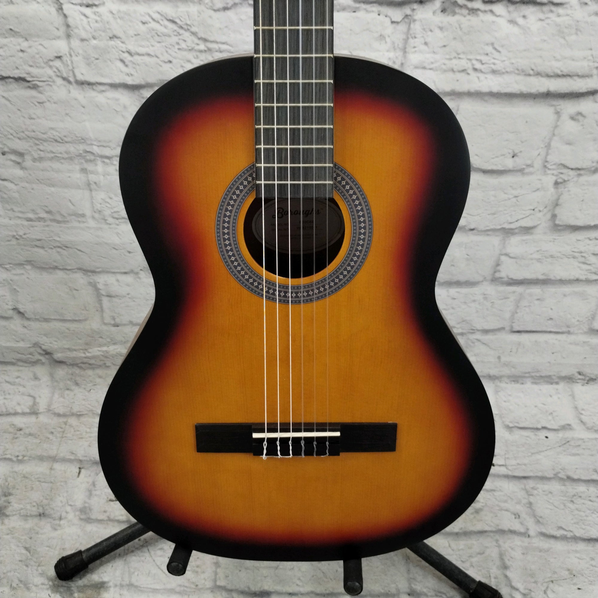 Boroughs B20CSB Classical Guitar Sunburst