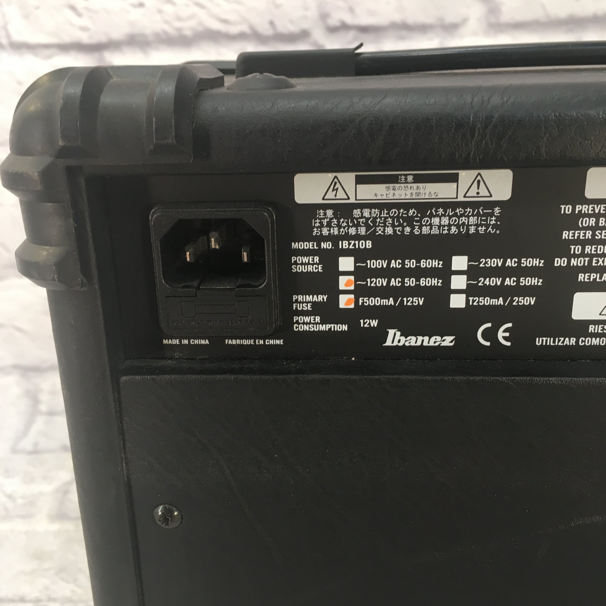 Ibanez IBZ10B 10W Practice Bass Amp