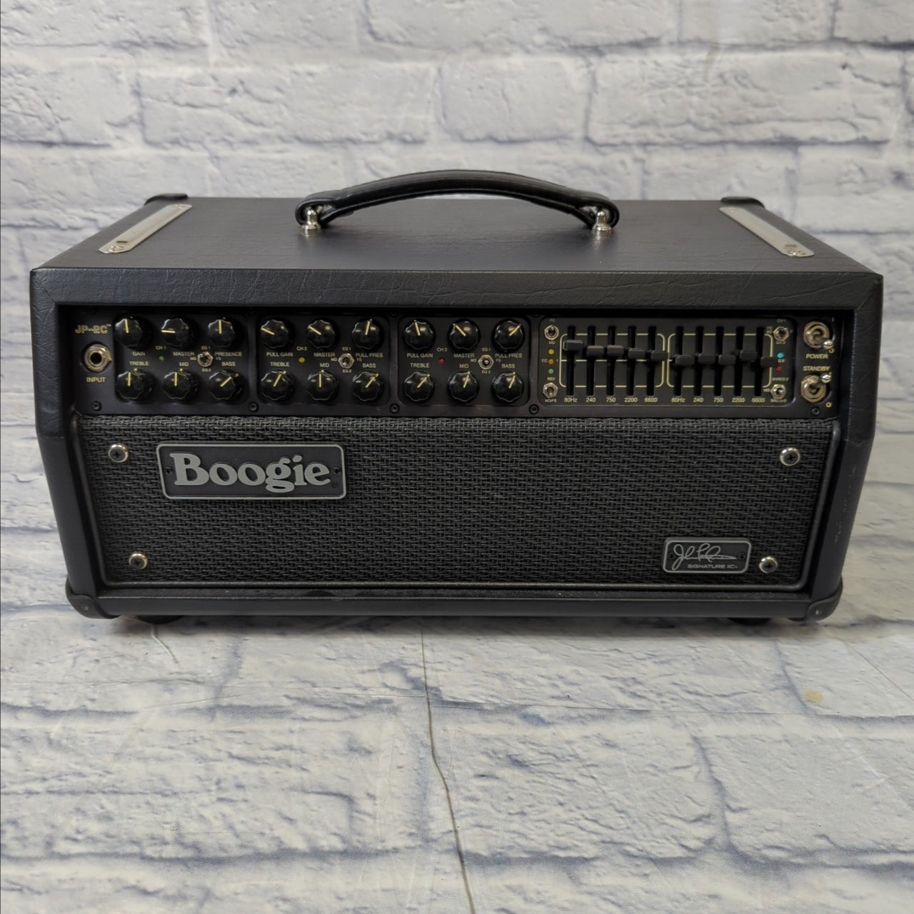 Mesa/Boogie JP-2C Mark IIC+ John Petrucci 60/100-watt Tube Head - Black Taurus - Like New