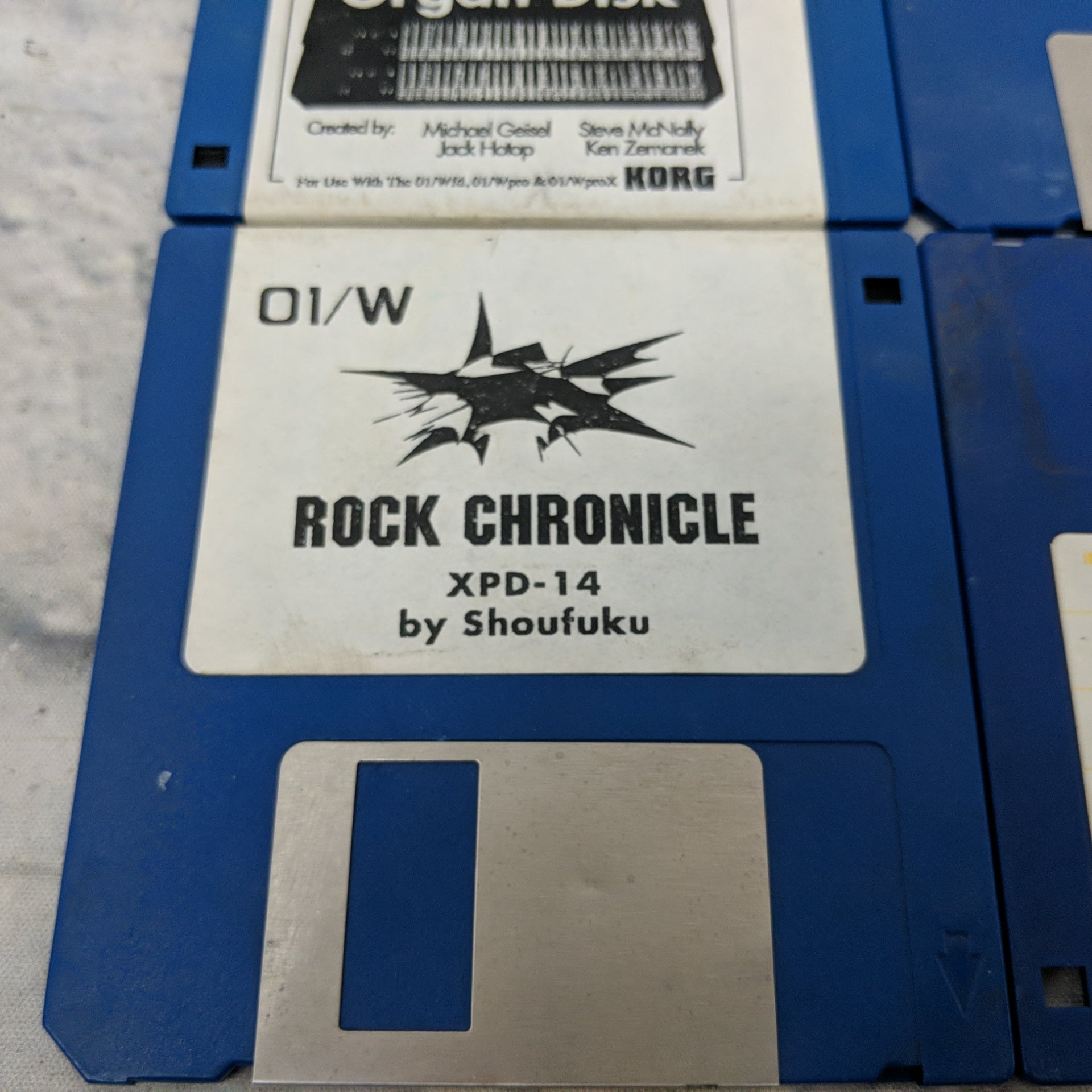 Korg & EMU Sound Library Floppy Disk Collection - Evolution