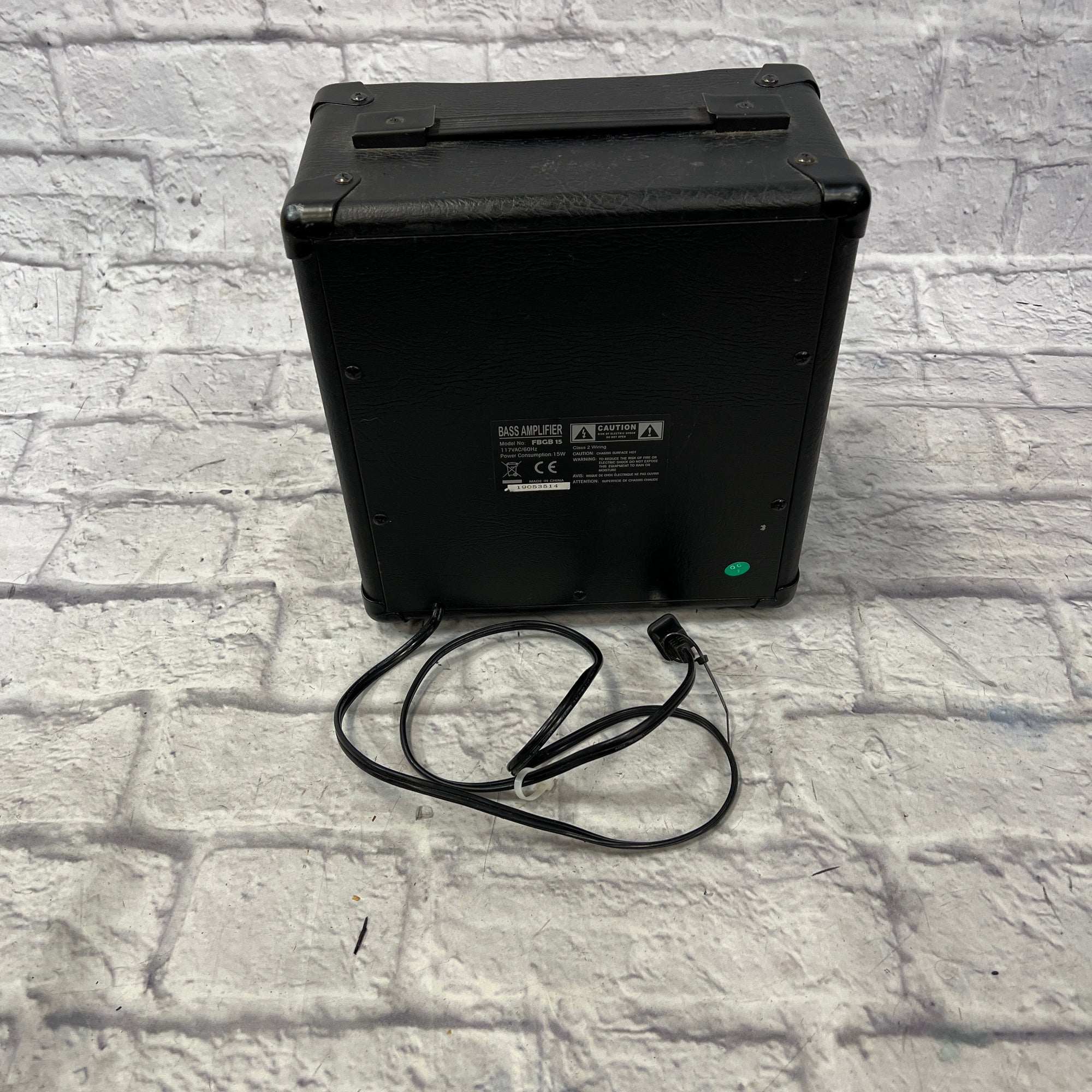 FatBoy FBGB15 15Watt Bass Practice Amp Evolution Music