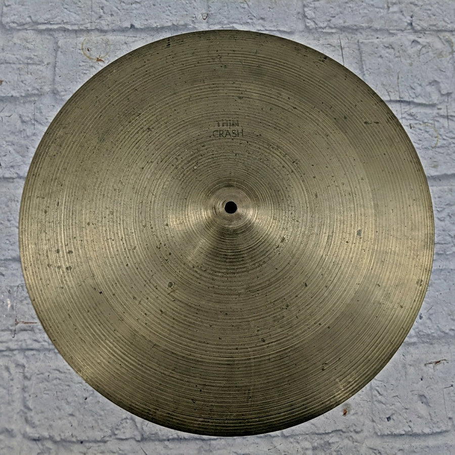 Zildjian 18 Avedis Thin Crash Hollow Logo Crash Cymbal