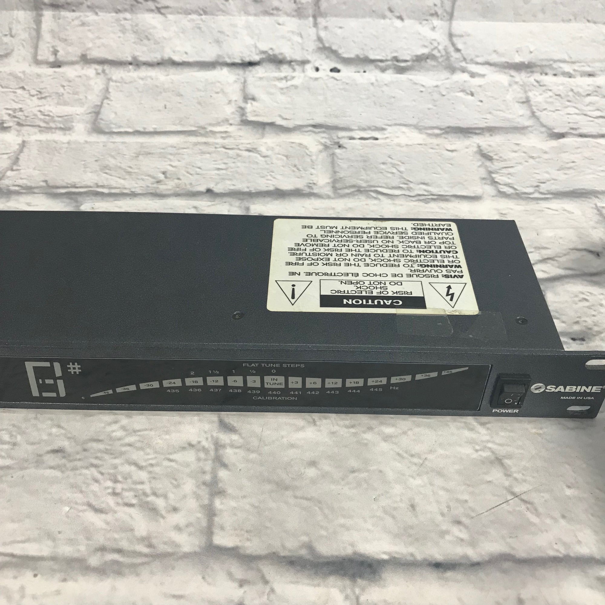 Sabine RT-7000 Rack Mount Tuner