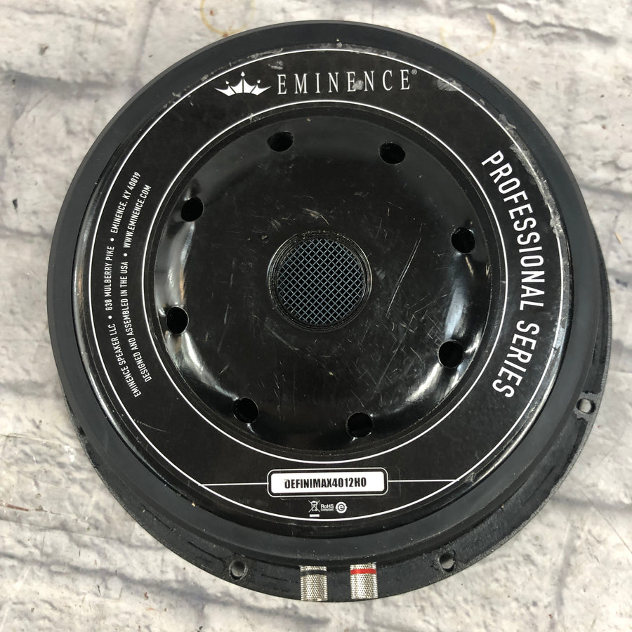 Eminence DEFINIMAX 4012HO 12 Inch Driver  null