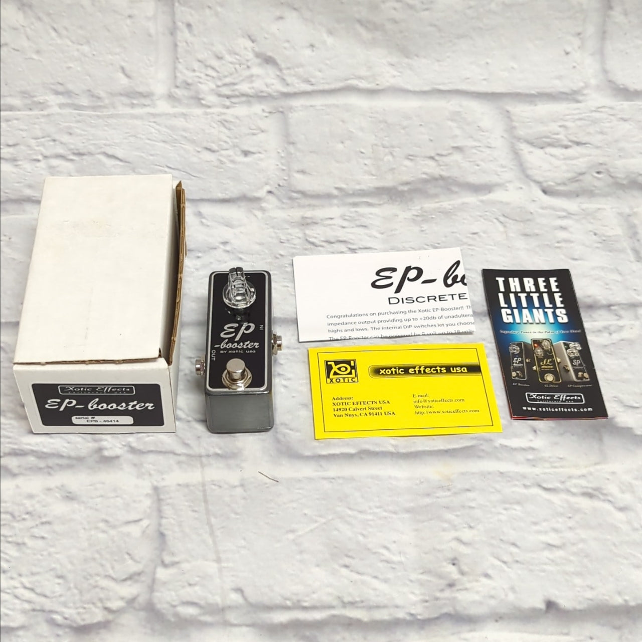 Xotic Effects EP Booster Pedal