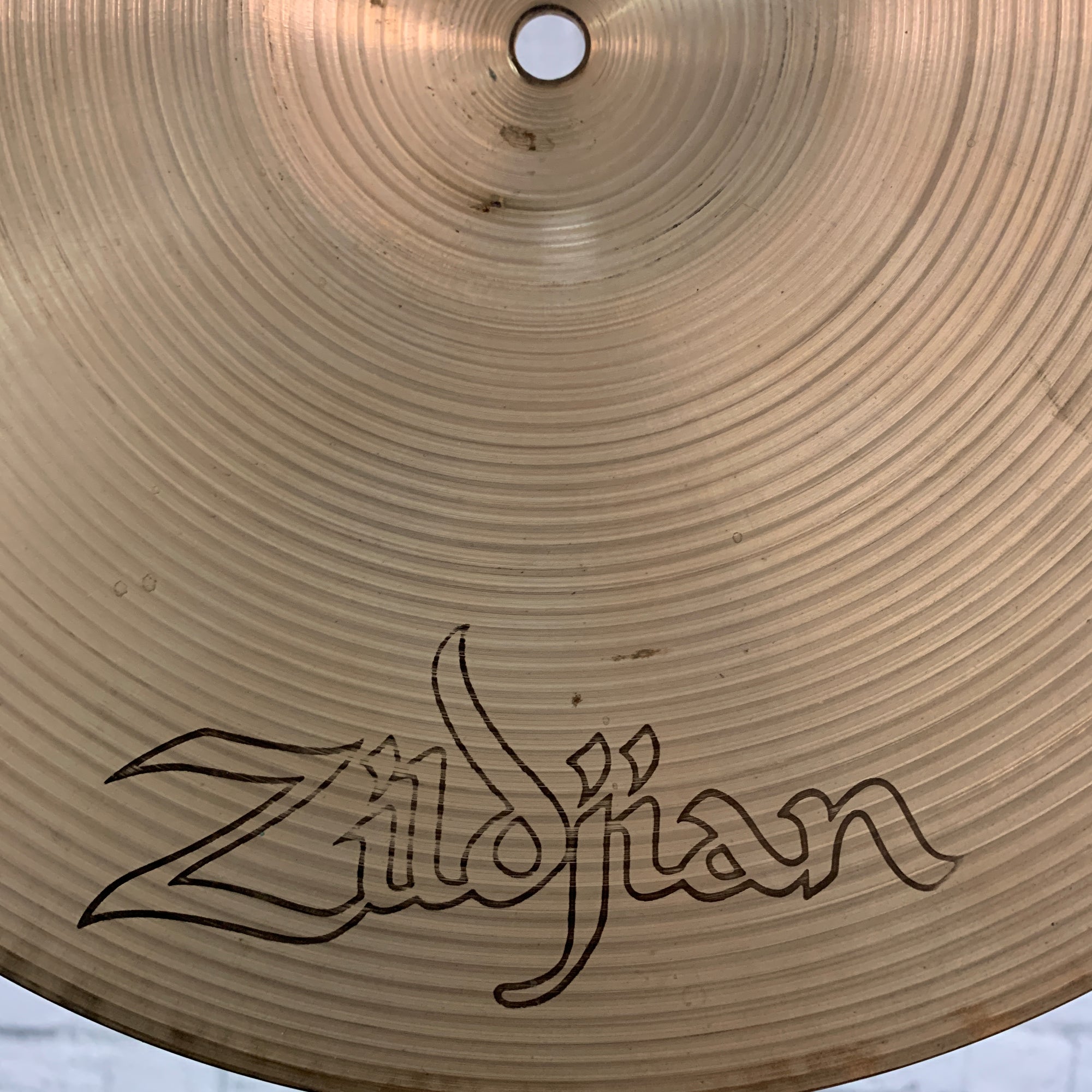 Zildjian 14" New Beat Hi Hats Pair Hollow Logo Stamp 70s 80s