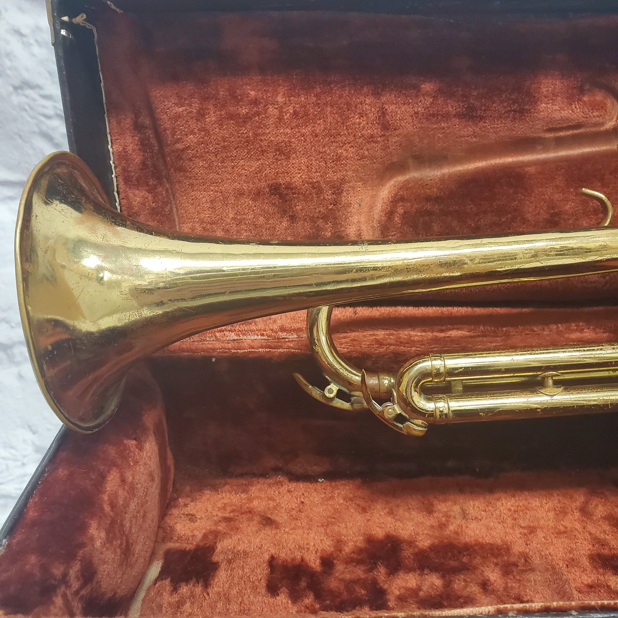 Vintage Elkhorn by Getzen Model 201 Trumpet 50s w/ Case