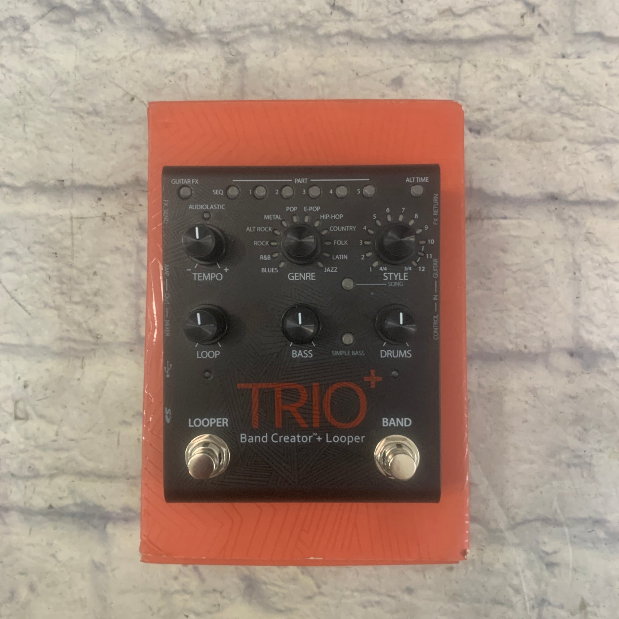 Digitech "Trio+ Band Creator" Loop Pedal