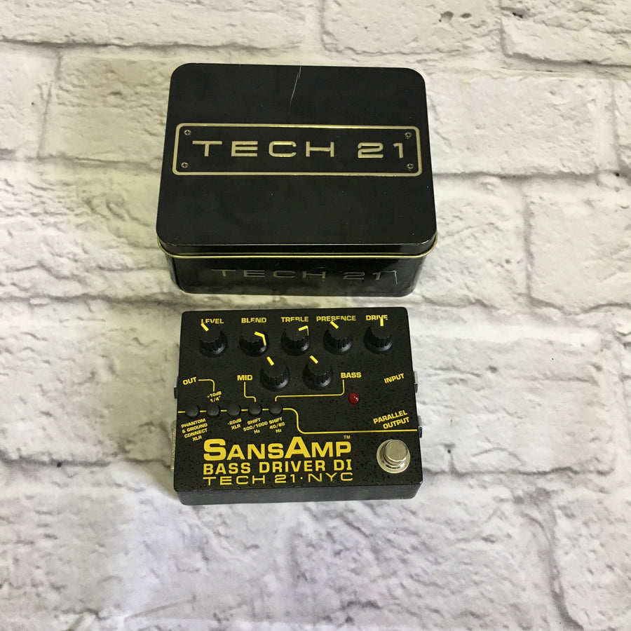 Tech 21 Sans Amp Bass Driver DI Pedal