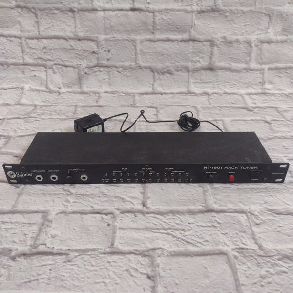 Sabine RT-1601 Rack Tuner - Evolution Music