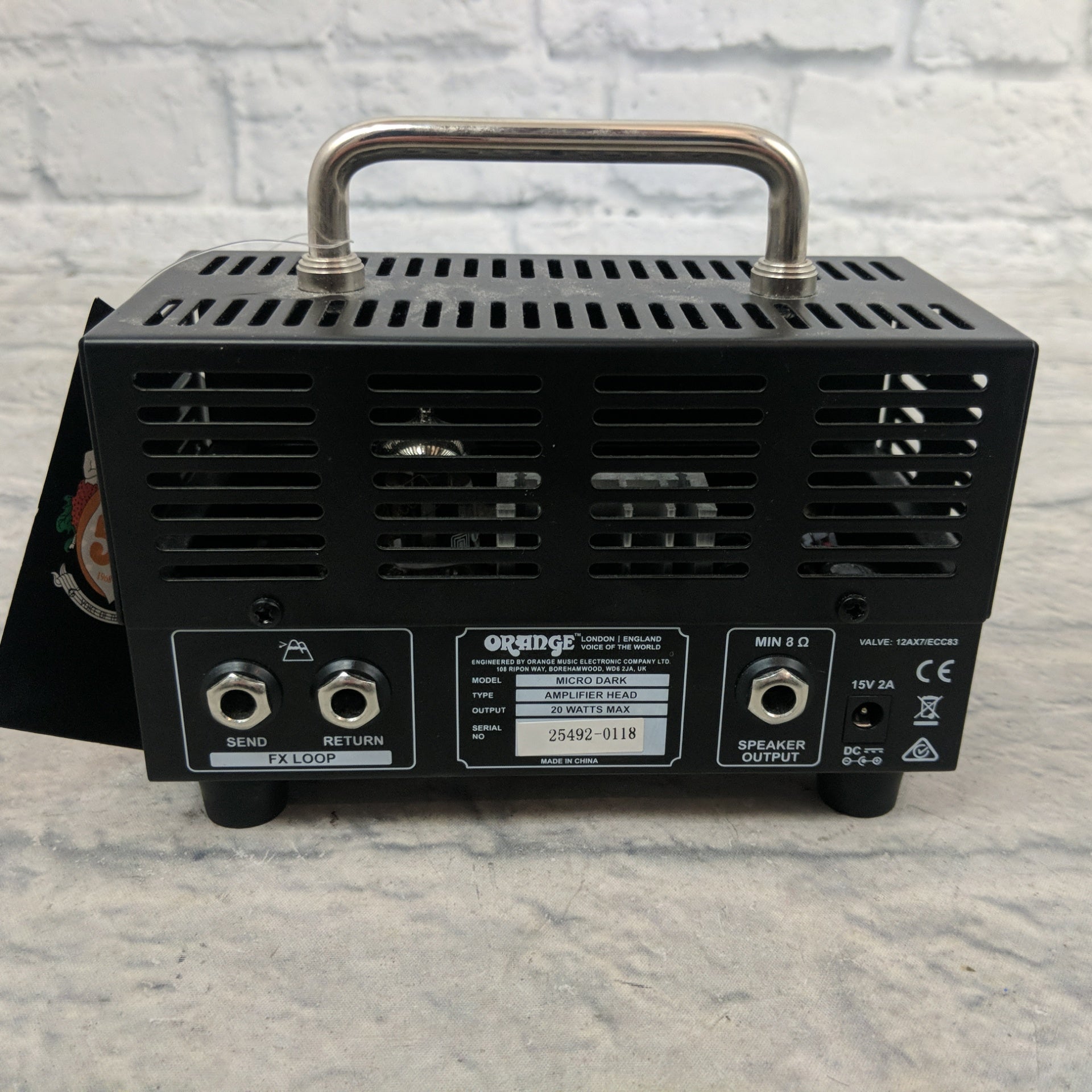 Orange Micro Dark 20W Hybrid Head