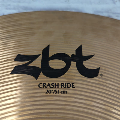 Zildjian ZBT Crash Ride Cymbal 20