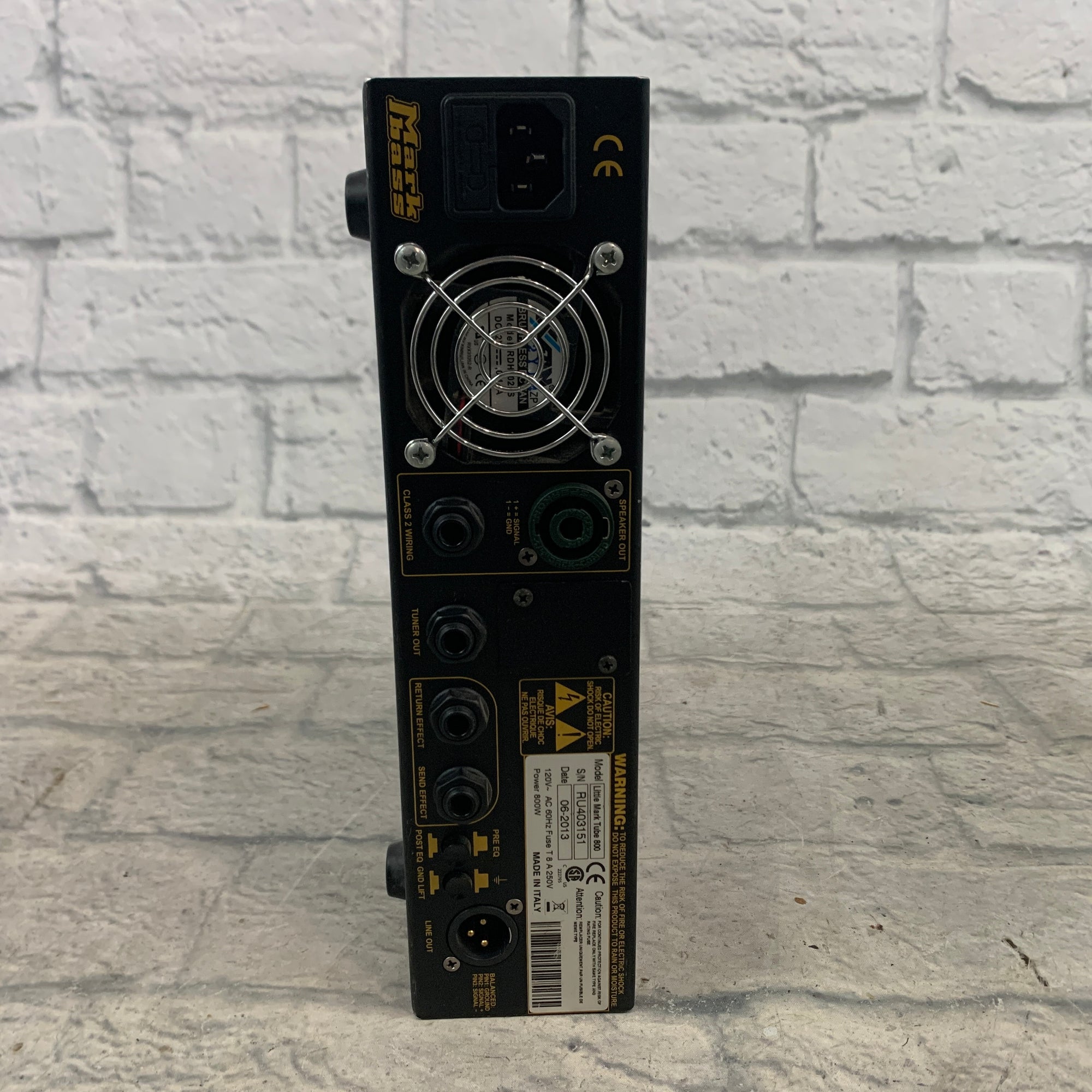 MarkBass Little Mark Tube 800 Bass Head