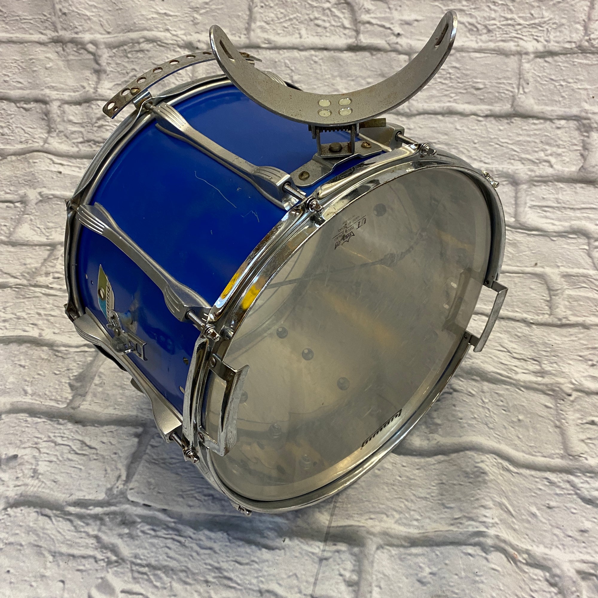 Ludwig 14x10 Challenger Marching Snare Drum Blue
