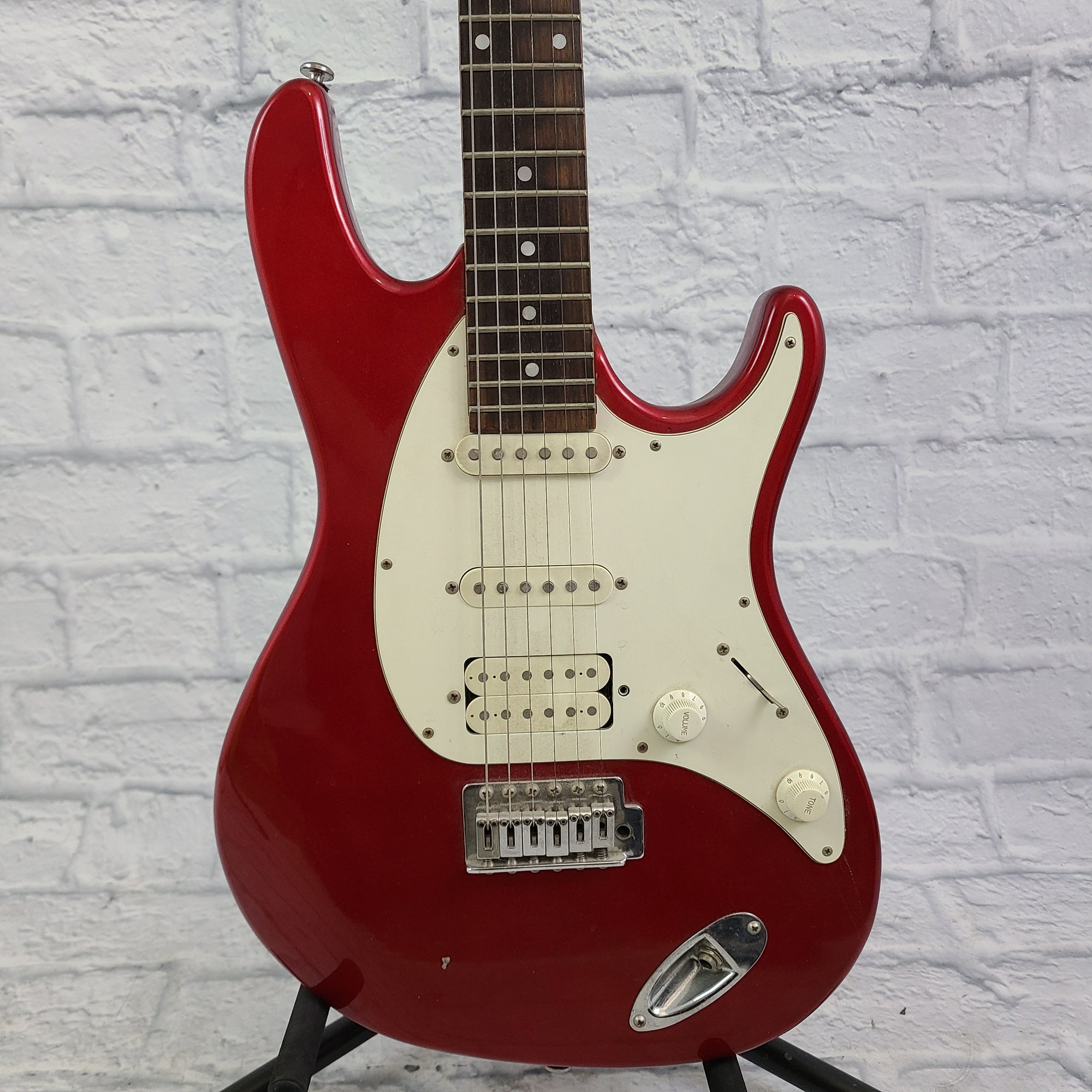 Samick Strat Copy - Red