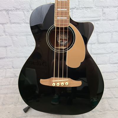 Fender Kingman V2 Acoustic-Electric Bass - Black