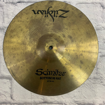 Vintage Zildjian Scimitar 14 Bottom Hi Hat