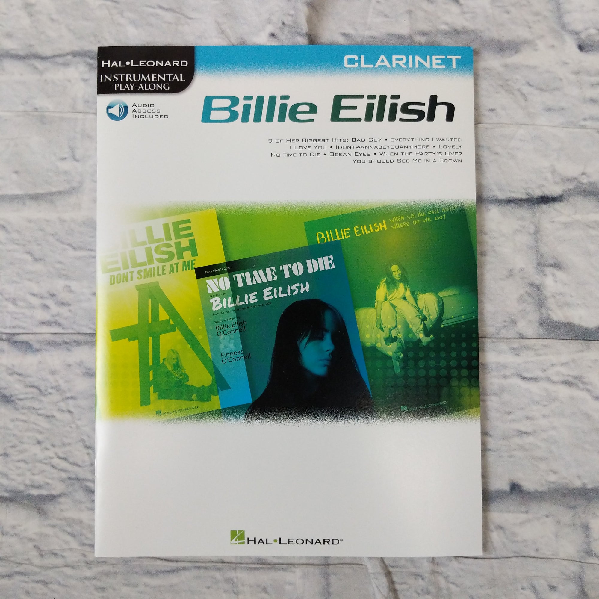 Billie Eilish Clarinet Instrumental Play-along Pack (billie Eilish) Instrumental