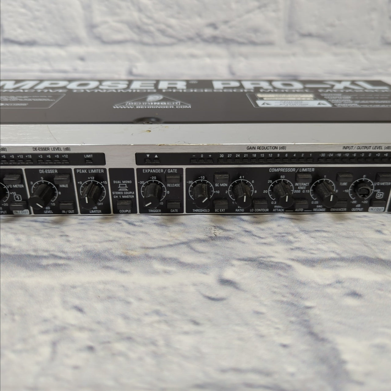 Behringer MDX2600 Composer Pro-XL Rack Compressor / Limiter