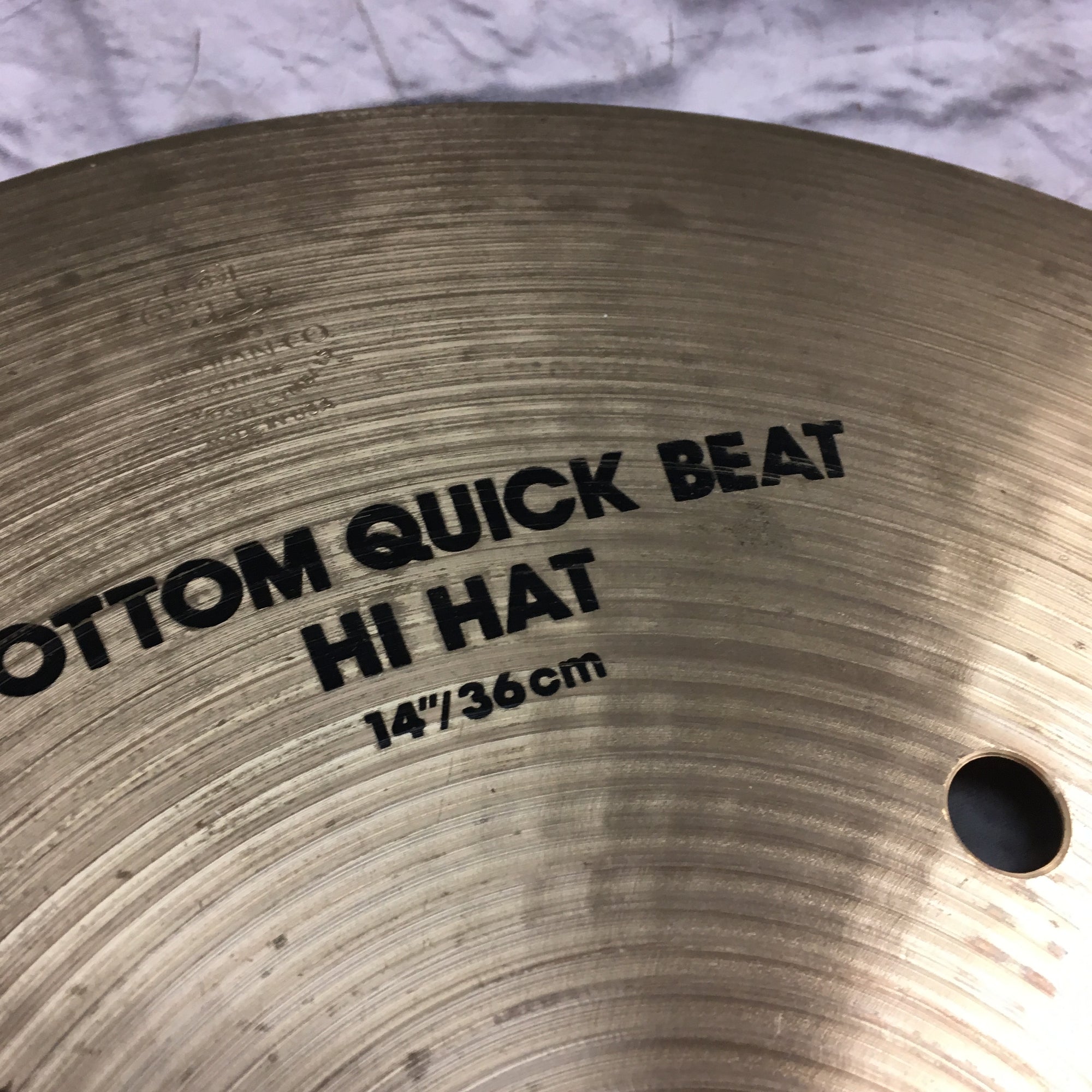 Zildjian 14in Quick Beat Hi Hat Cymbal Pair