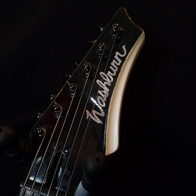 Washburn XM-DLX 24 Fret Set Neck Pearl White Electric Guitar