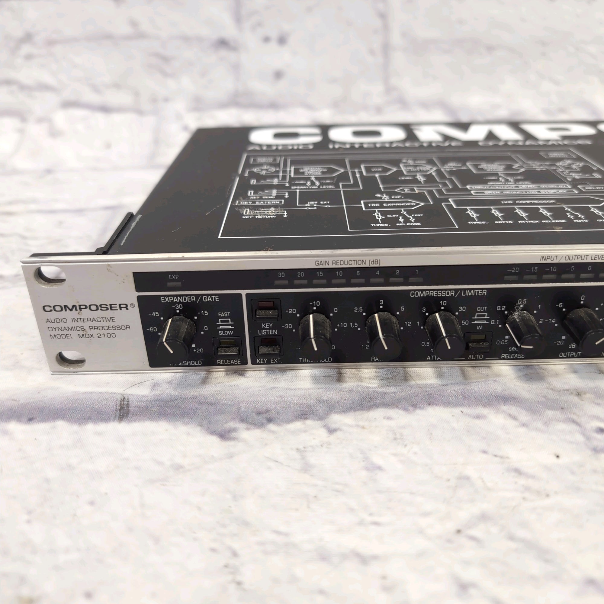 Behringer Composer MDX2100 Dynamics Processor Compressor Limiter Expander Rack