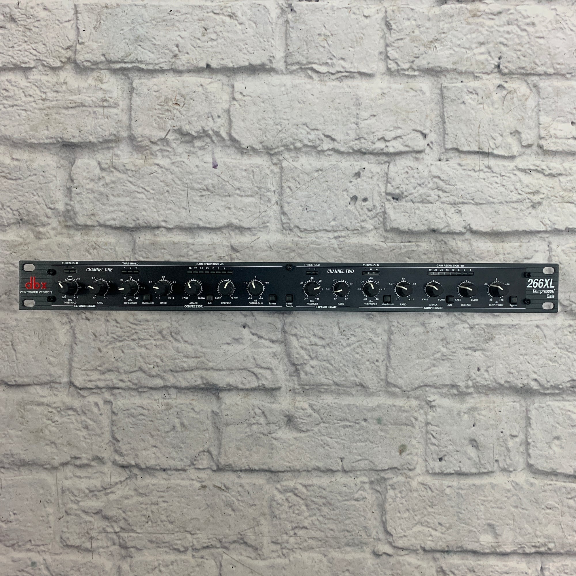 DBX 266XL Dual Compressor Gate