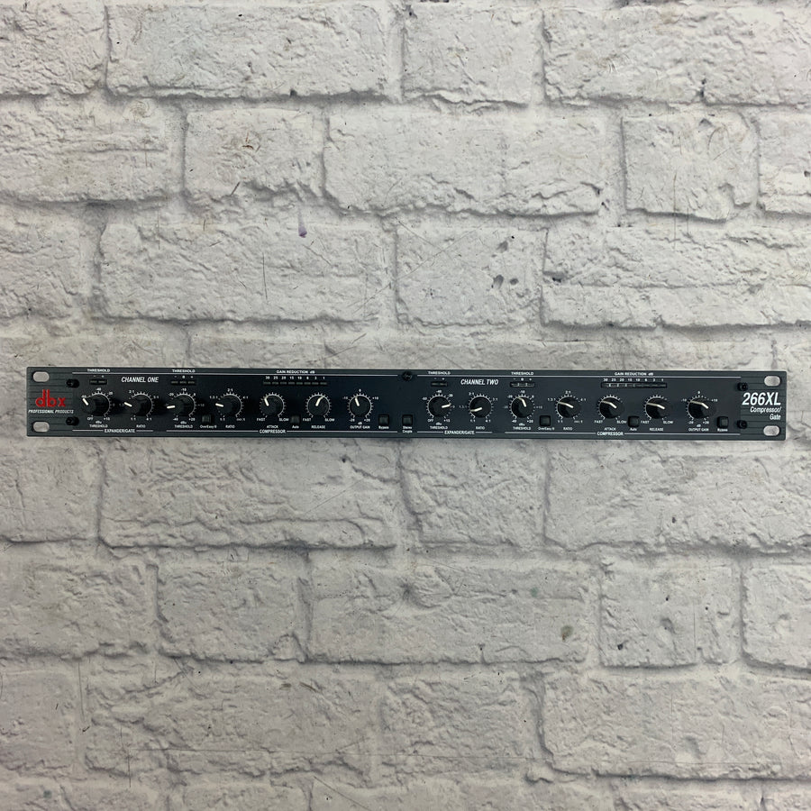 DBX 266XL Dual Compressor Gate