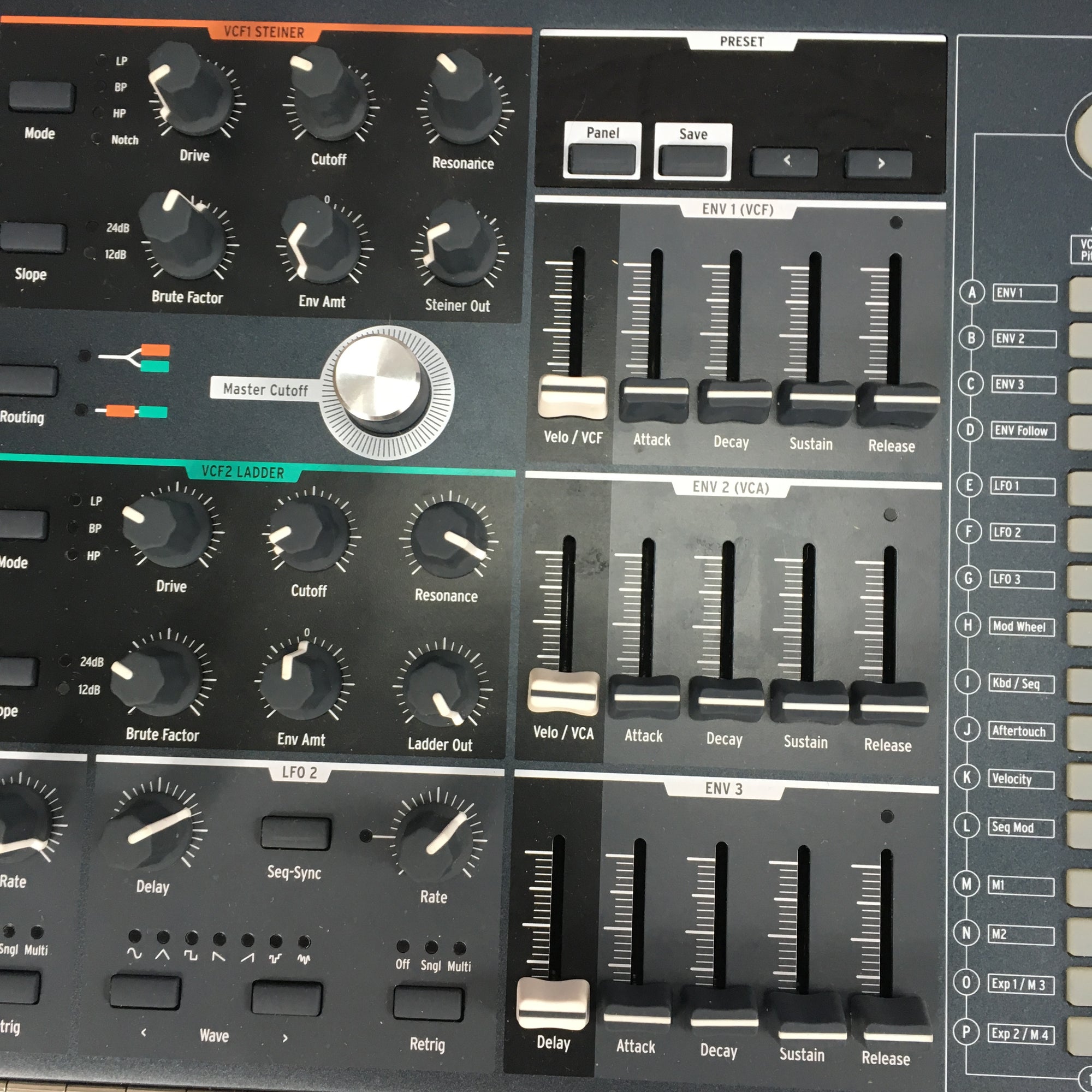Arturia Matrix Brute 49 Key Analog Synthesizer