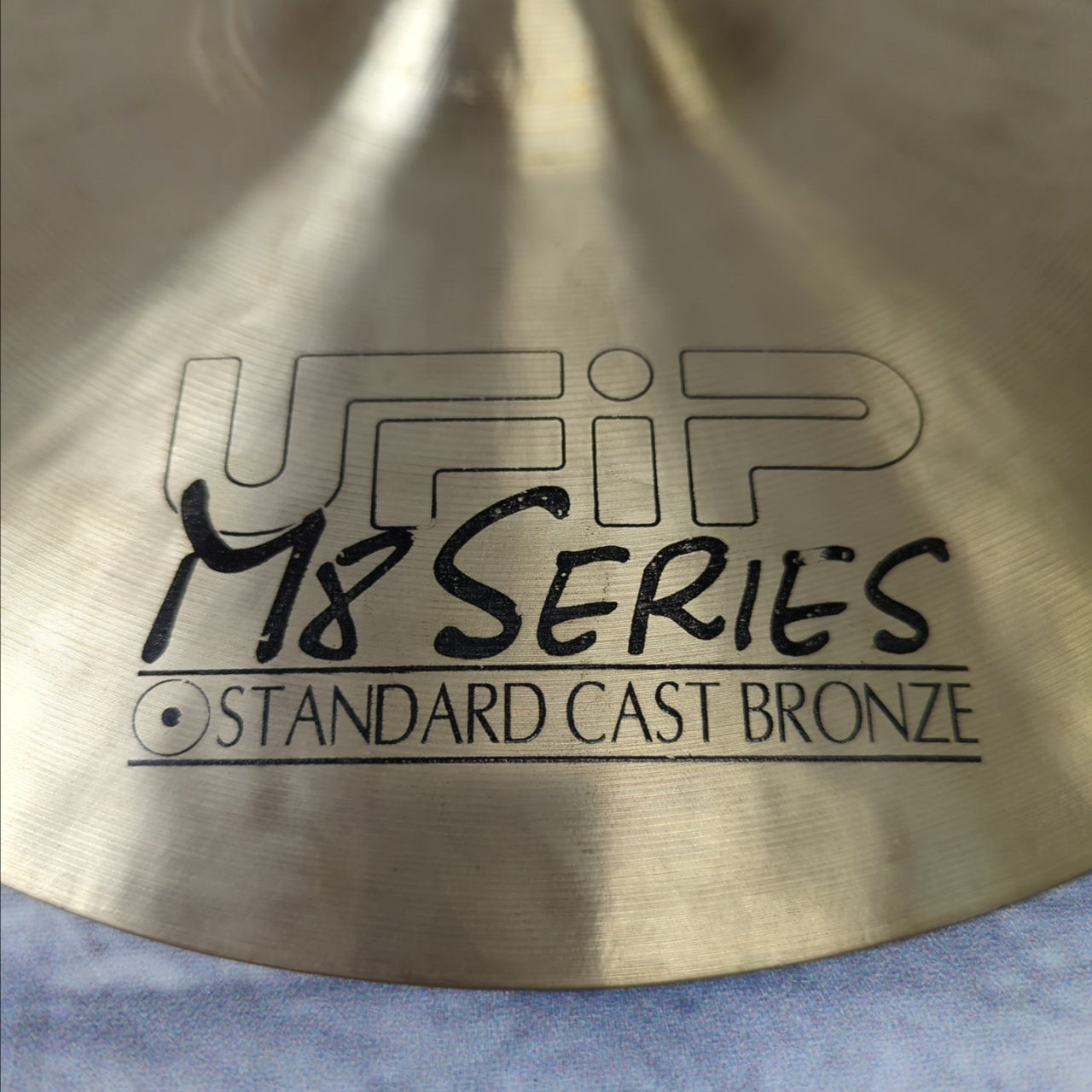 UFIP M8 Series 14" Standard Cast Bronze Hi Hat Cymbals