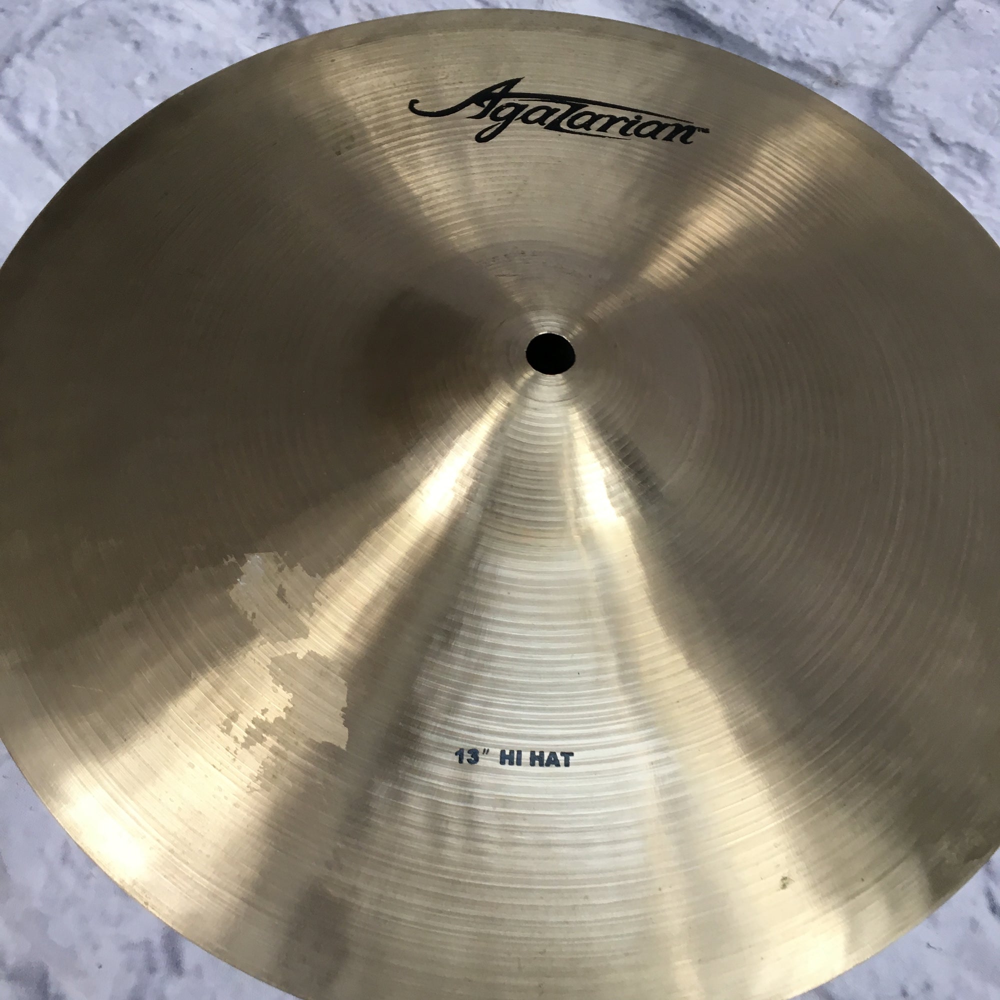 Agazarian 14in Hi Hat Cymbal Pair
