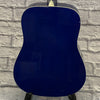 Suzuki SDG-10DB Dreadnought Acoustic Guitar Blue