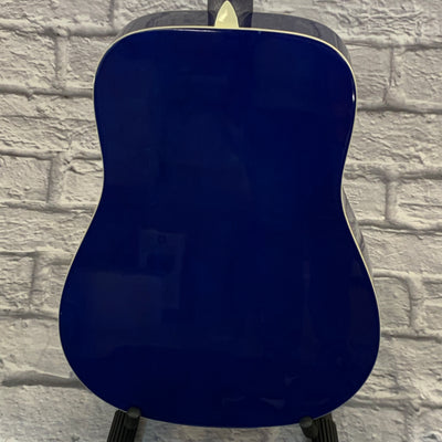 Suzuki SDG-10DB Dreadnought Acoustic Guitar Blue