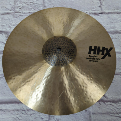 Sabian 14 HHX Medium Complex Hi Hat Cymbal Pair