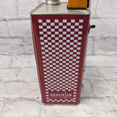 Bohemian Guitars Oil Can Guitar Dual Humbucker Red