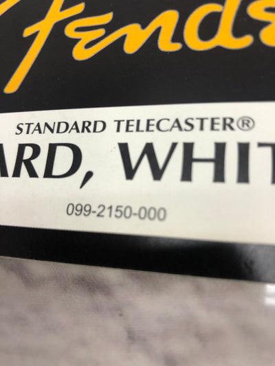Fender Standard Telecaster White Pearl Pickguard