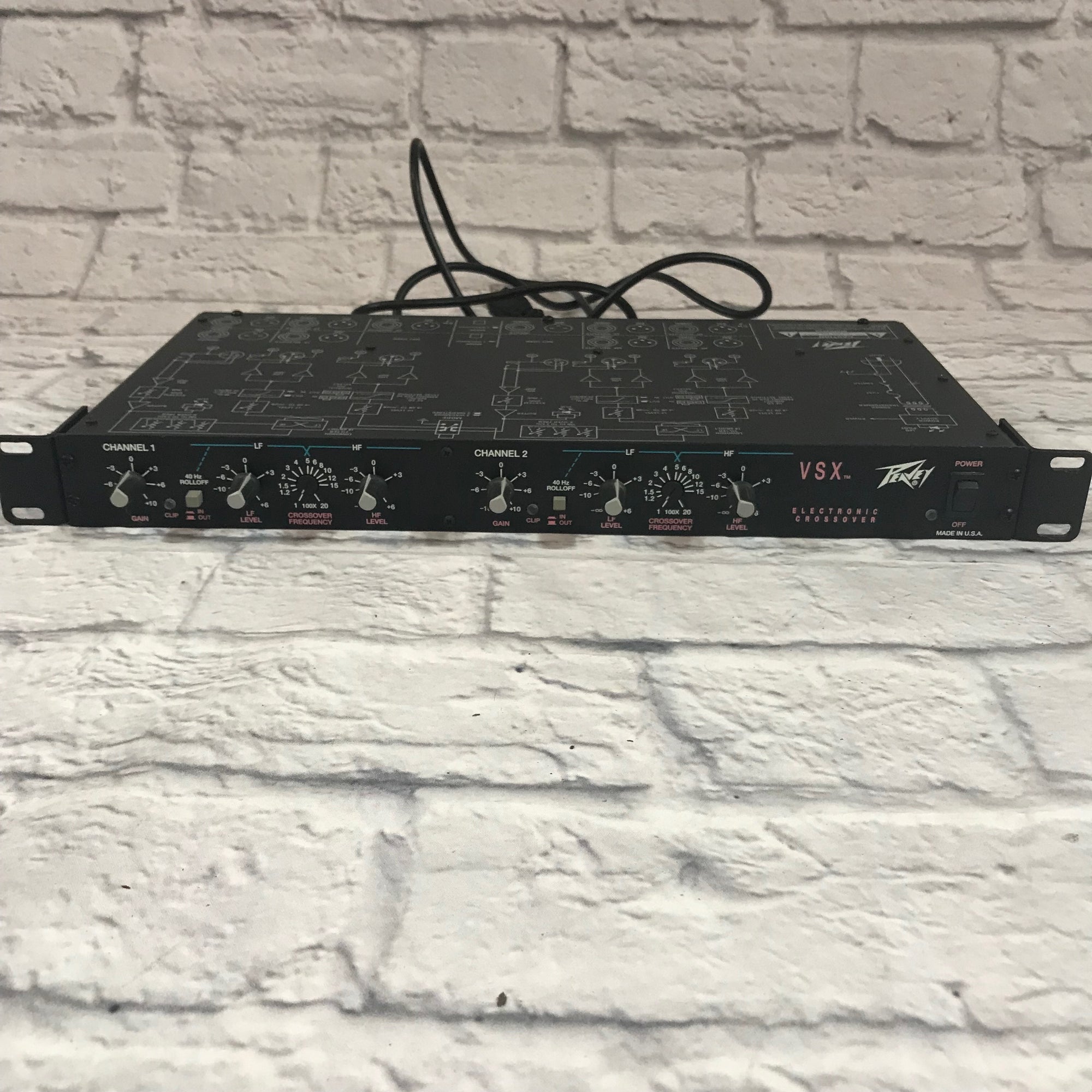 Peavey VSX Electric Stereo Crossover