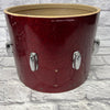 Slingerland 15x12 Red Sparkle Project Snare