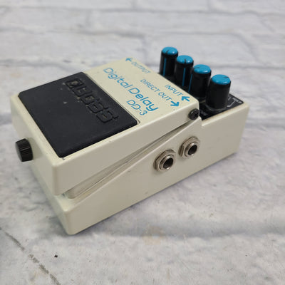 Boss DD-3 Digital Delay Pedal (Blue Label Japan, Square Chip)