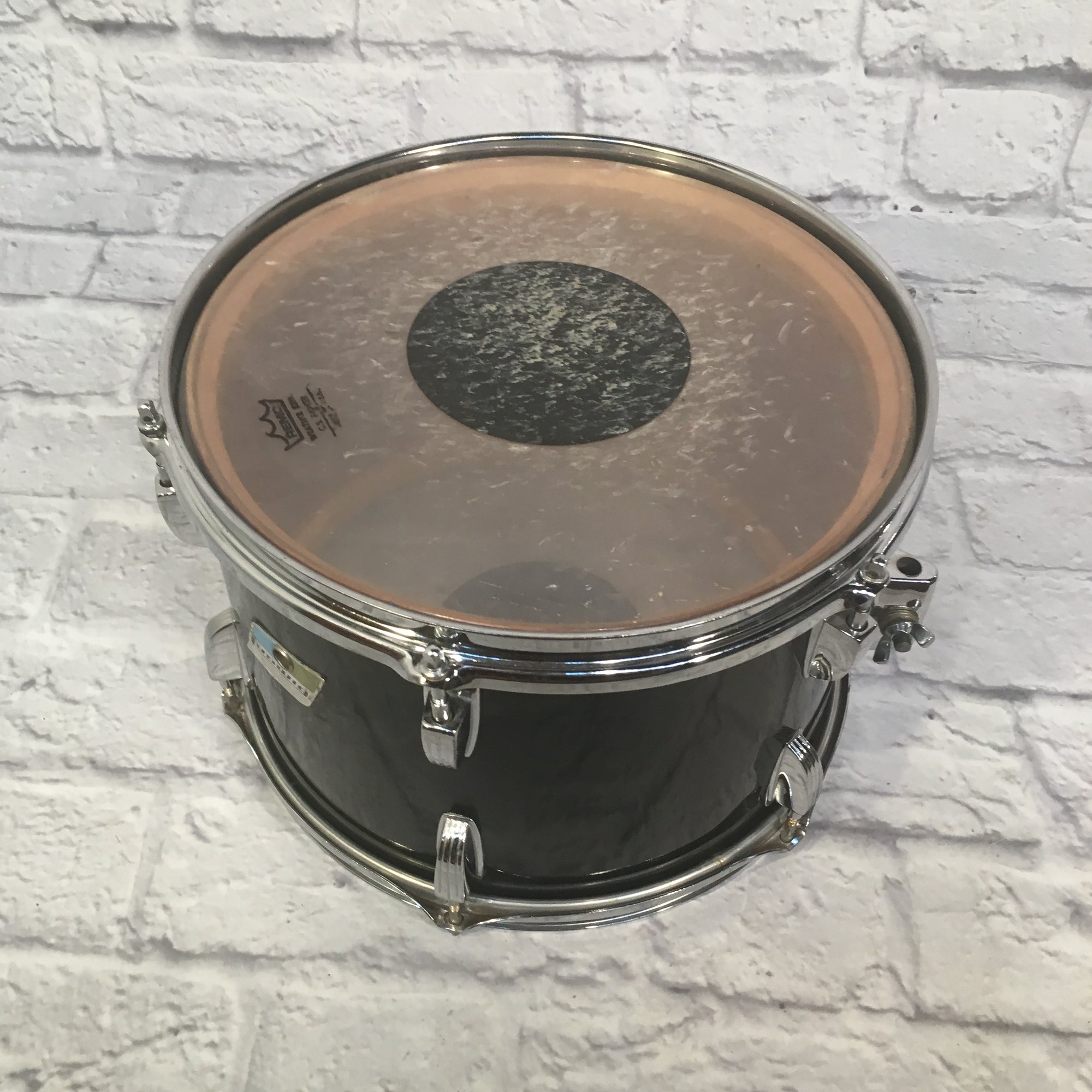 1976 Ludwig 12x8 Mahogany Rack Tom Black Cortex