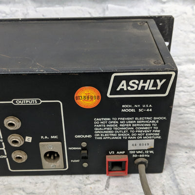 Vintage Ashly SC-44 Keyboard Input Processor