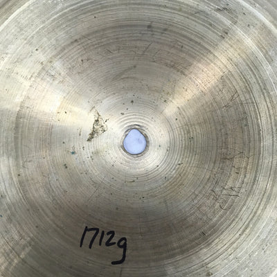Vintage Made in Italy 20in Ride Cymbal