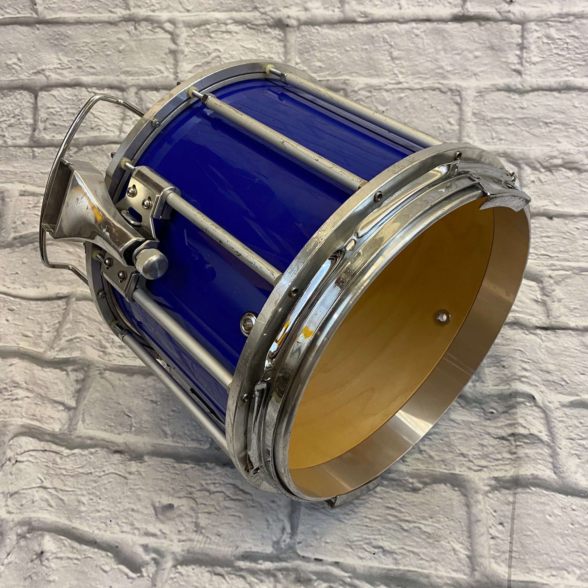 Ludwig 14x10 Challenger Marching Snare Drum Blue