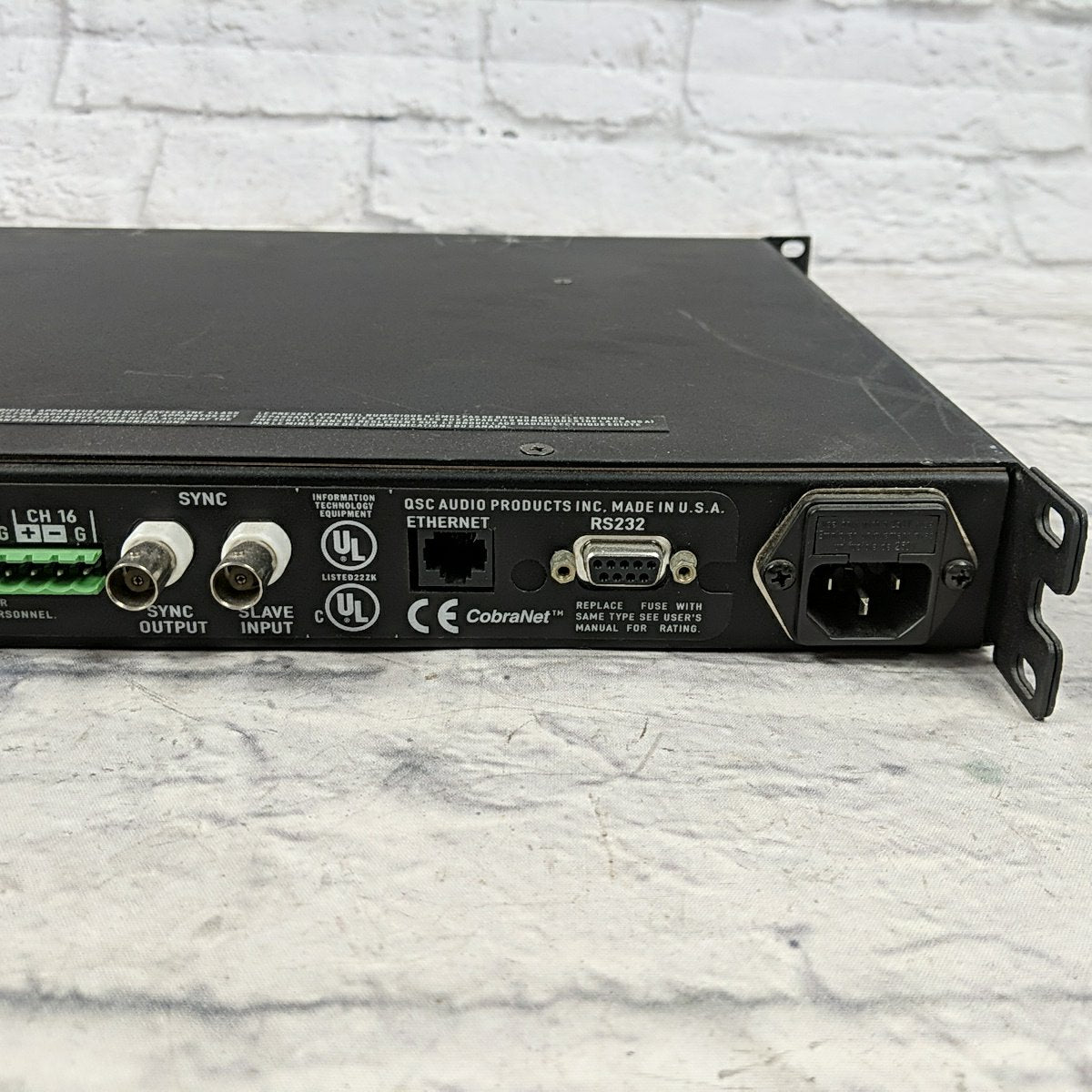 QSC Rave 160S-24 Digital Audio Router
