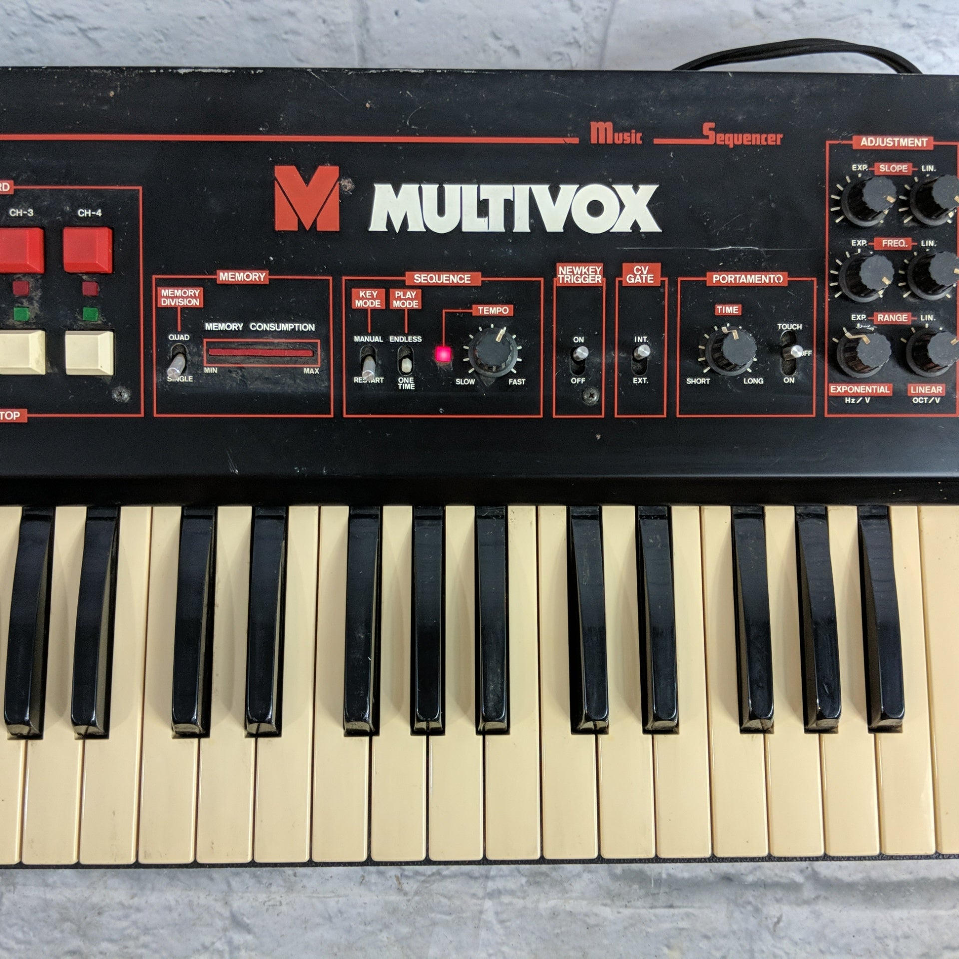 Multivox Computer Basic System Music Sequencer MX-8100