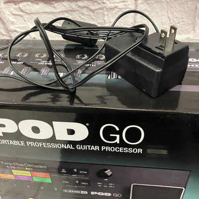 Line 6 Pod Go Multi Effect and Amp Modeler with Power Supply